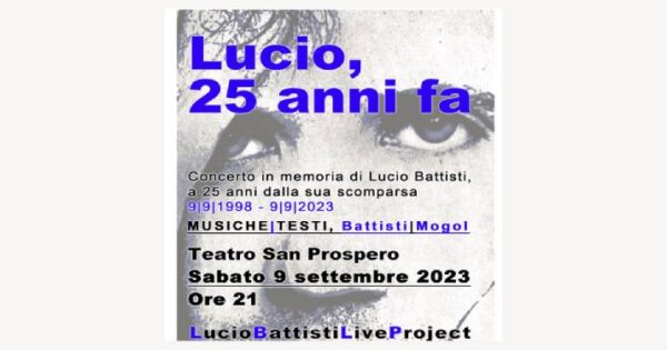 Lucio Anni Fa Eventi A Reggio Emilia