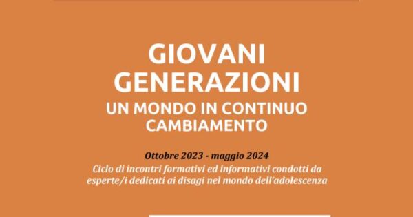 Giovani Generazioni - Un Mondo In Continuo Cambiamento - 2023/2024 ...